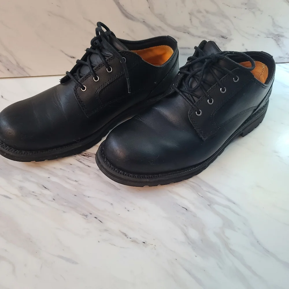 Timberland Ortholite black shoes sz 9‎ @A10